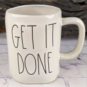 Rae Dunn GET IT DONE Ceramic Mug